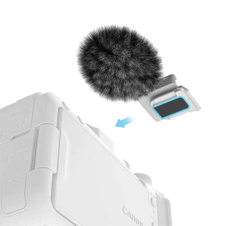 

Ветрозащита ворсовая SmallRig 5434 Furry Windscreen Kit для Canon R50 V (2шт)