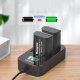 Зарядное устройство KingMa Dual Battery Charger для DMW-BLK22 - Изображение 274092