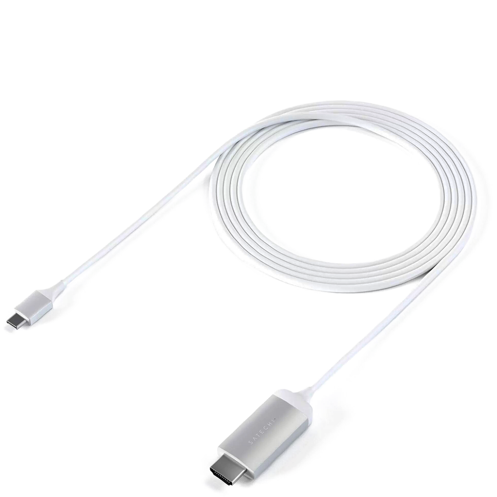 Кабель Satechi Type-C - HDMI 4K 60Hz 1.8м Серебро 
