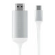 Кабель Satechi Type-C - HDMI 4K 60Hz 1.8м Серебро - Изображение 201899