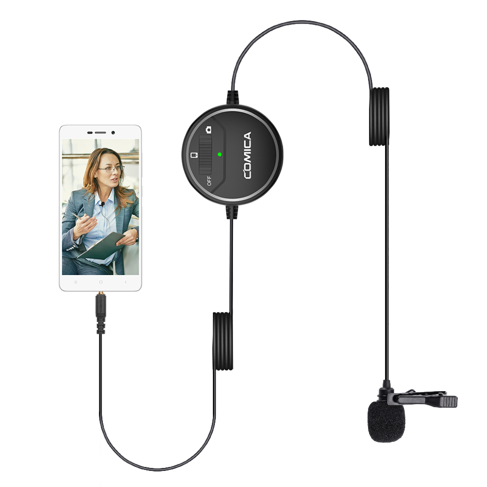 Микрофон петличный CoMica SigLav V03