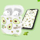Чехол PQY Fruit для Apple Airpods Avocado - Изображение 210421