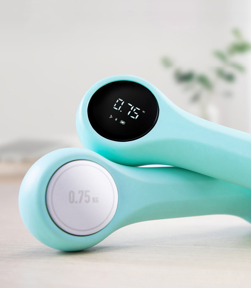 Умные гантели Move It Beat 05 кг Серые