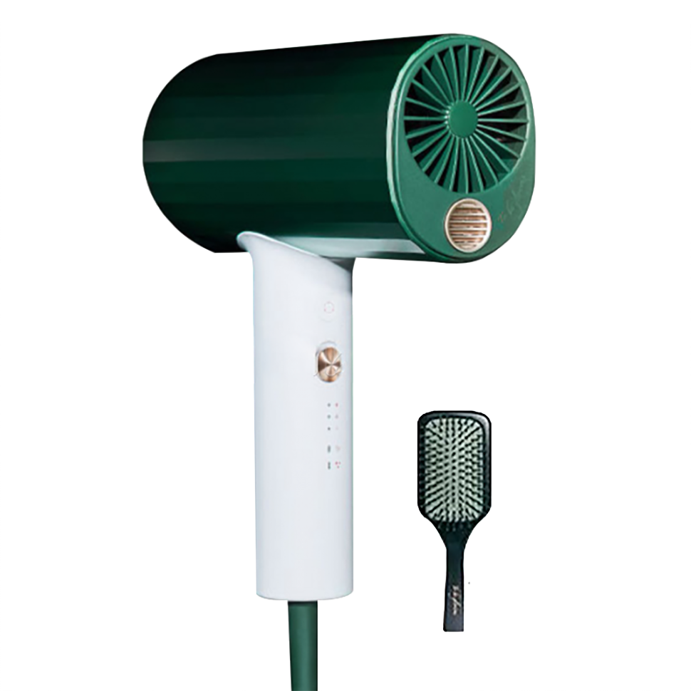 Фен Soocas HMH001 Зеленый +массажная расческа 