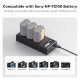 Зарядное устройство K&F Concept Triple Slot для NP-FZ100 - Изображение 259575