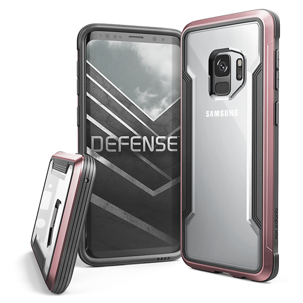 Чехол X-Doria Defense Shield для Galaxy S9 Rose Gold  