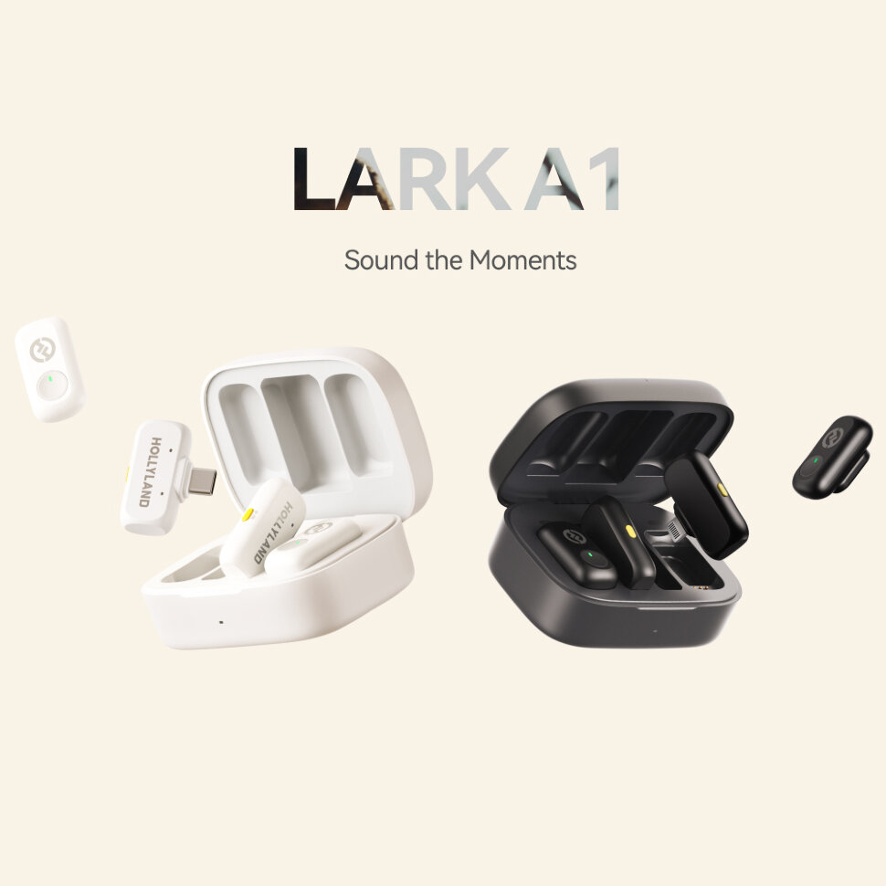 

Радиосистема Hollyland Lark A1 Duo Чёрная Lark A1 Duo C