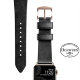 Ремешок Nomad Modern Slim для Apple Watch 38/40 мм Чёрный с золотой фурнитурой - Изображение 93662