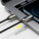Кабель Baseus Display Type-C - Lightning 20W 2м Чёрный - Изображение 194129