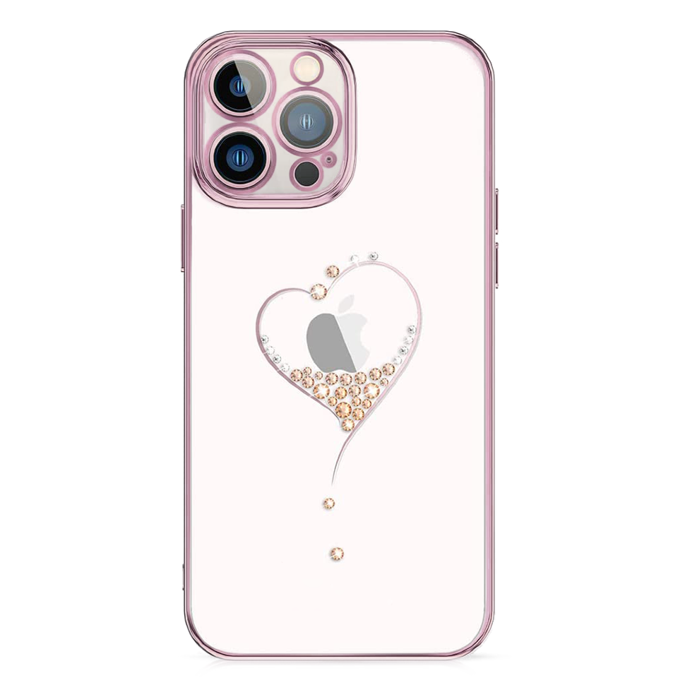 Чехол PQY Wish для iPhone 13 Pro Max Розовое золото 
