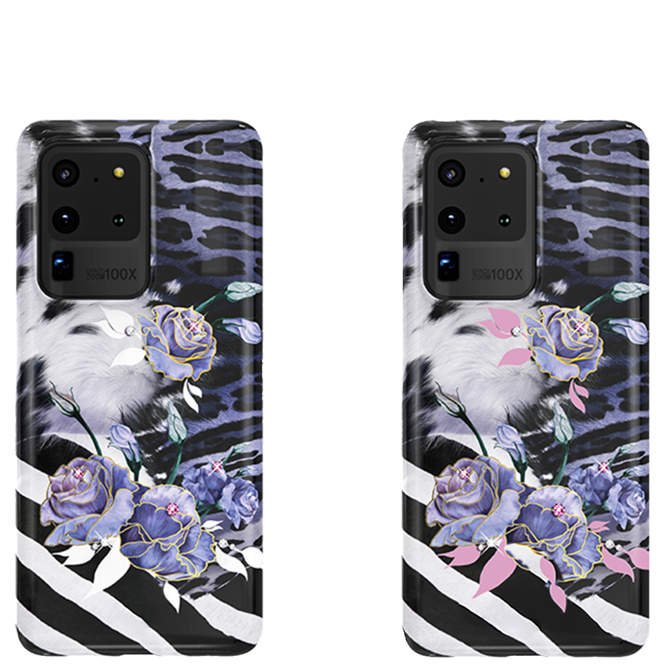 Чехол PQY Wild для Galaxy S20 Ultra Zebra 