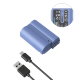 Аккумулятор SmallRig 4332B EN-EL15c Type-C Синий - Изображение 228716