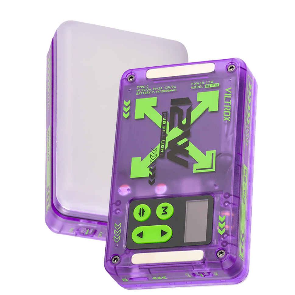 Осветитель Viltrox RB-V12 Фиолетовый 