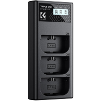 Артикул: 83827. Зарядное устройство K&F Concept Triple Slot для LP-E6NH