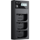Зарядное устройство K&F Concept Triple Slot для LP-E6NH - Изображение 259853