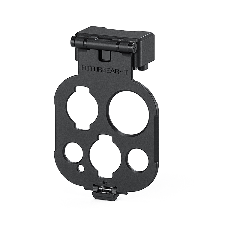 

Адаптер Tilta Khronos Lens Adapter для объектива Fotorgear T-mount для iPhone 16 Pro/Pro Max Чёрный TK-IP16-TLA-B