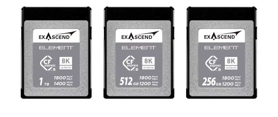 

Карта памяти Exascend Element CFexpress Type B 256GB EXPC3S256GB