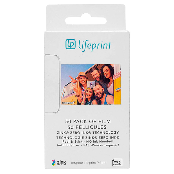 Фотобумага для принтера LifePrint PH06 (2 x 3) 50 штук 