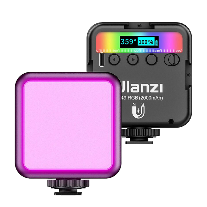 Осветитель Ulanzi VL49 RGB Чёрный preOrder=15.06.2025