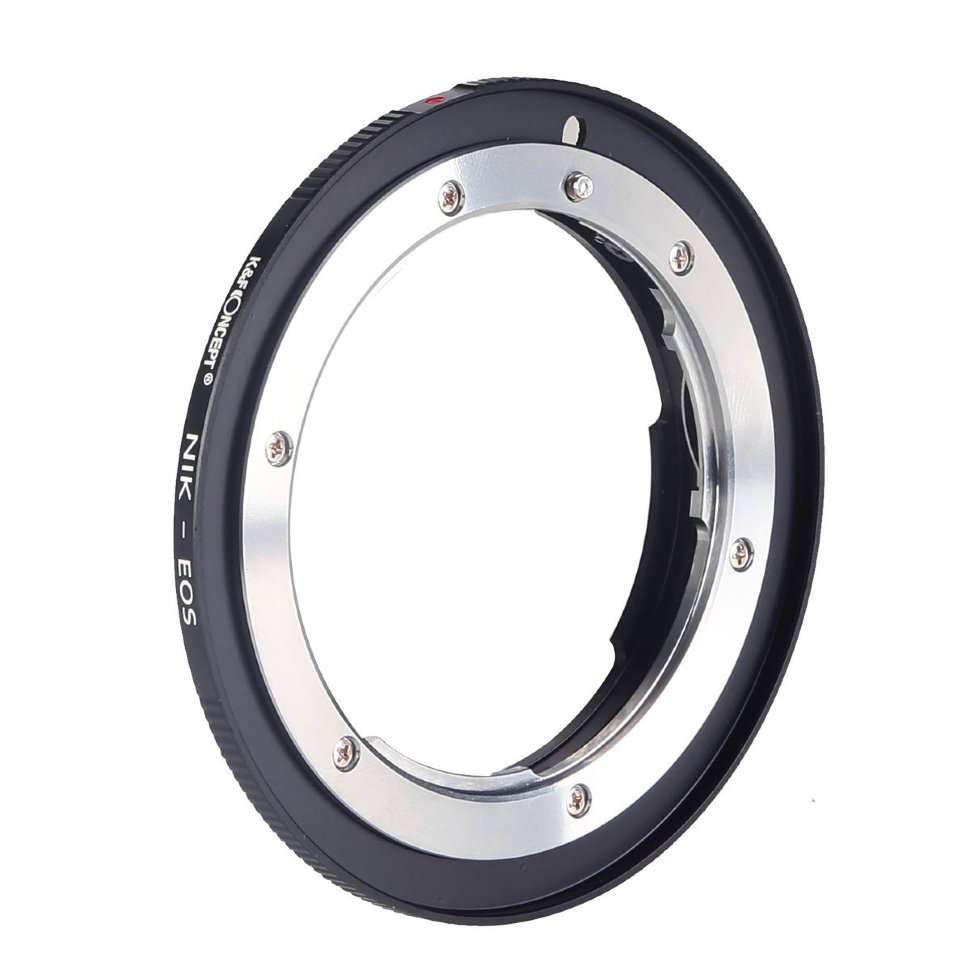 Адаптер KF Concept для объектива Nikon F на Canon EF KF06088
