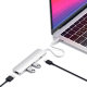Хаб Satechi Slim Aluminum Multi-Port Adapter Type-C/2хUSB 3.0/ HDMI 4K Серебро - Изображение 201884
