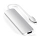 Хаб Satechi Slim Aluminum Multi-Port Adapter Type-C/2хUSB 3.0/ HDMI 4K Серебро - Изображение 201887