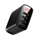 Сетевой адаптер Baseus Mirror Lake 4USB 30W Чёрный - Изображение 112402