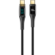 Кабель USAMS US-SJ591 Shadow Type-C PD 100W 2м Чёрный - Изображение 207504