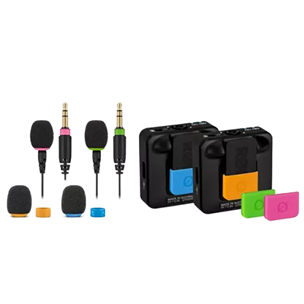 Комплект аксессуаров RODE COLORS3 для Lavalier II/Wireless GO/GO II (Уцененный кат.А) 