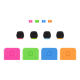 Комплект аксессуаров RODE COLORS3 для Lavalier II/Wireless GO/GO II (Уцененный кат.А) - Изображение 255468