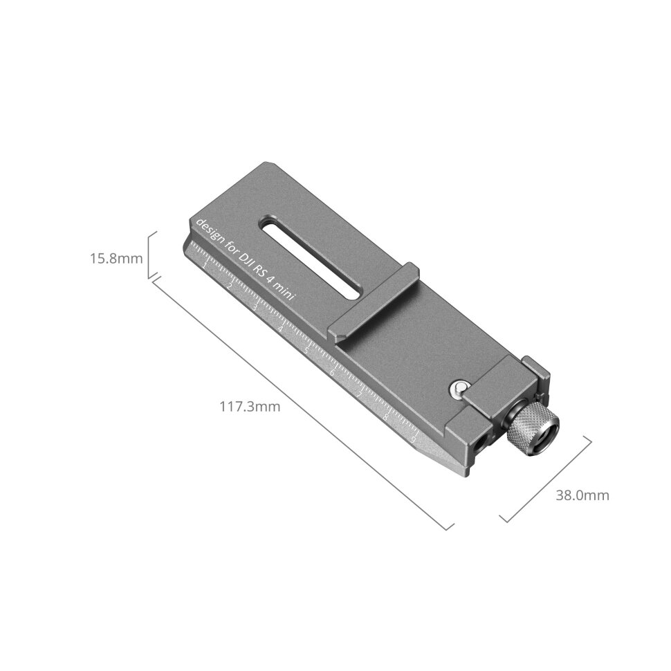 

Быстросъемная площадка SmallRig 5336 QR Plate для DJI RS 4 Mini