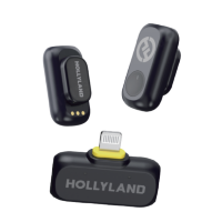 Артикул: 84628. Радиосистема Hollyland Lark A1 Mini Duo (Lightning) Чёрная