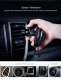 Автодержатель для смартфона Baseus Gravity Car Mount Чёрный - Изображение 96707