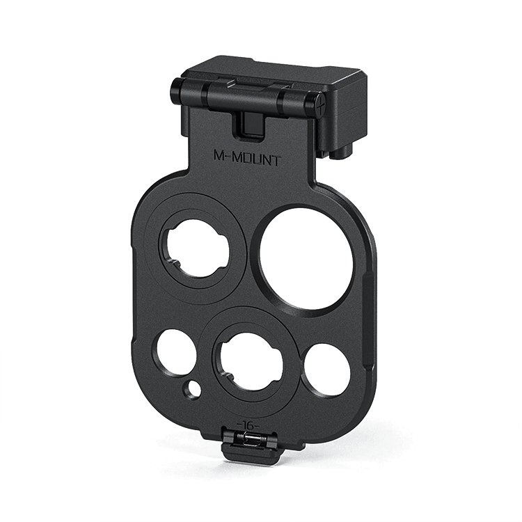 

Адаптер Tilta Khronos Lens Adapter для объектива M-mount для iPhone 16 Pro/Pro Max Чёрный TK-IP16-MLA-B