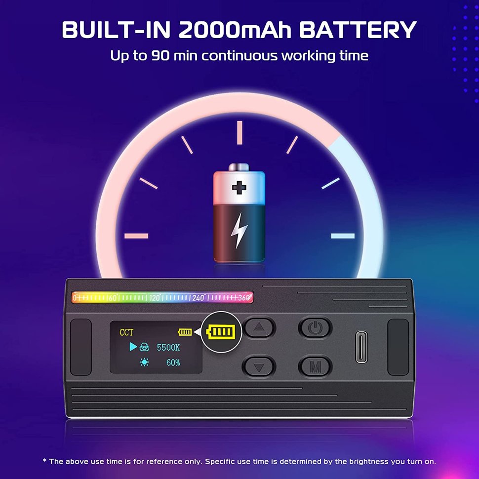 Осветитель Ulanzi i-Light 2637