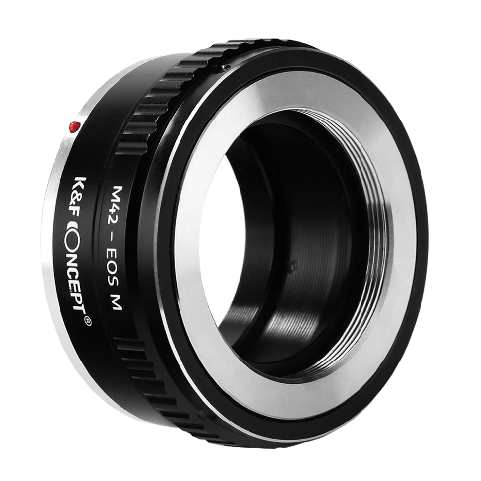  Адаптер K&amp;F Concept для объектива M42 на EF-M KF06.137 preOrder=01.06.2025