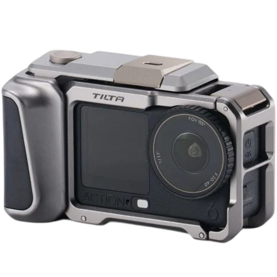 Клетка Tilta Camera Cage Street Snap Kit для DJI Osmo Action 6 Серая 