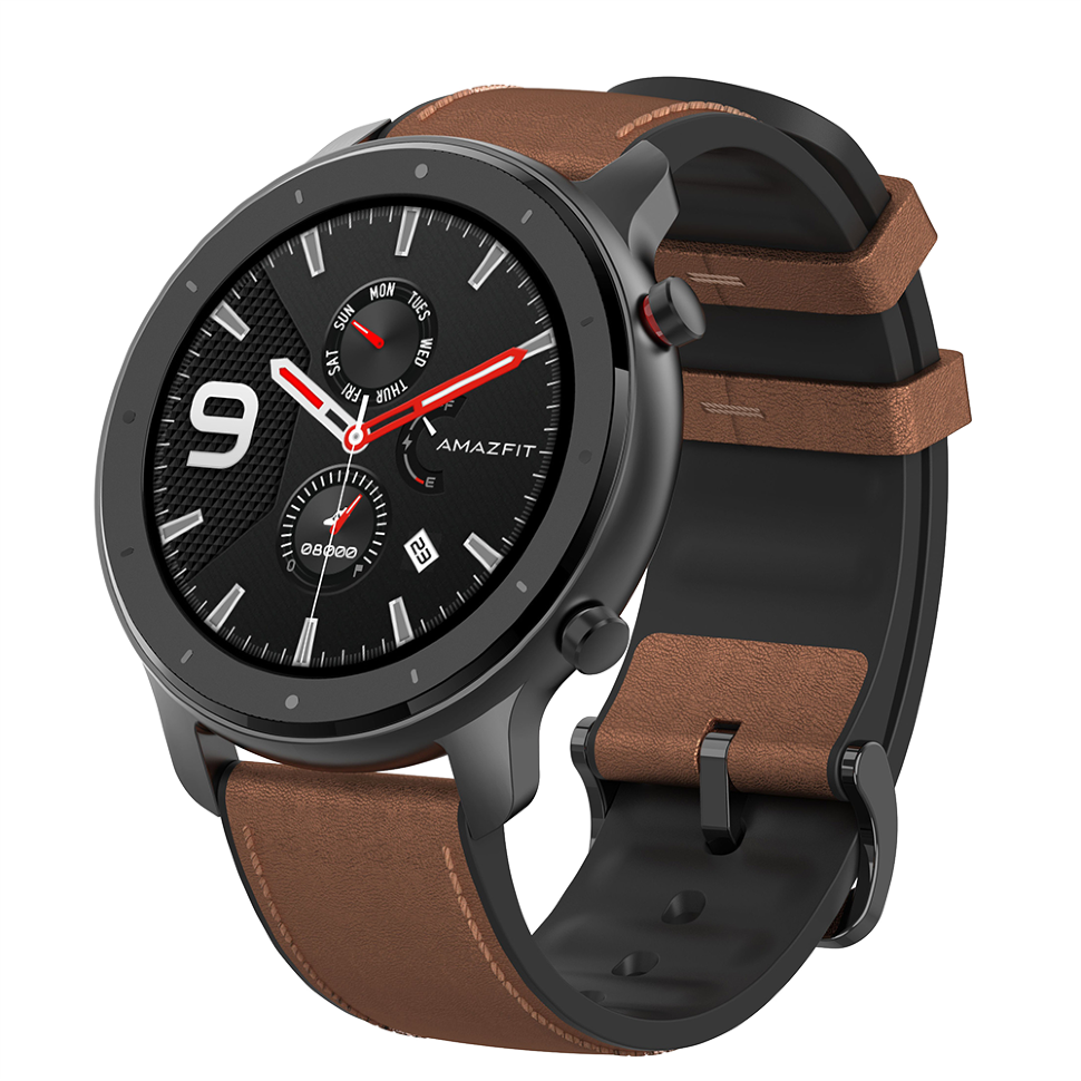 Умные часы Amazfit GTR 47mm Aluminum Alloy Чёрные 