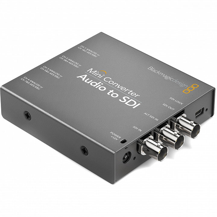 

Мини конвертер Blackmagic Mini Converter Audio - SDI CONVMCAUDS2