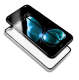 Стекло матовое Baseus 0.23mm PET Soft 3D Tempered Glass (Full-frosted) для iPhone X Черное - Изображение 63401