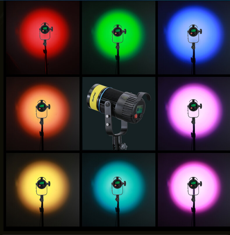 

Осветитель NiceFoto BJ-150CZ RGB Zoom