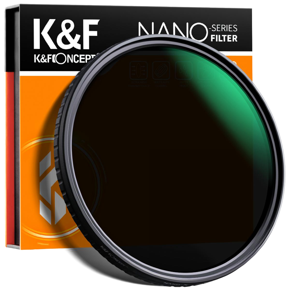 Светофильтр K&amp;F Concept Nano-X ND32-512 82мм 
