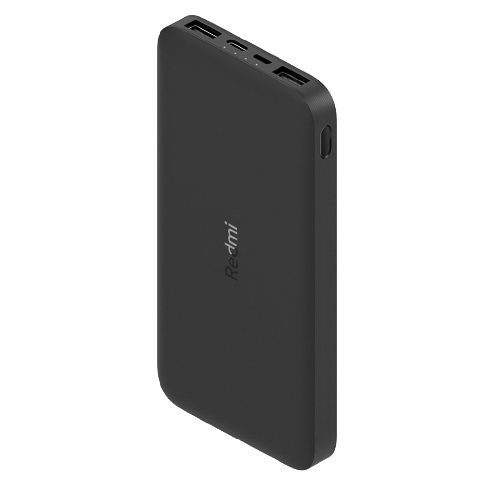 Внешний аккумулятор Xiaomi Redmi Powerbank 10000 мАч RU Чёрный 