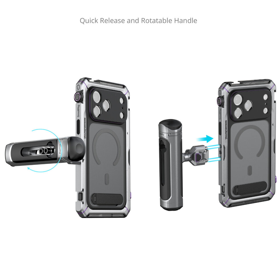 

Клетка SmallRig для iPhone 17 Pro Max "Megatron Edition"