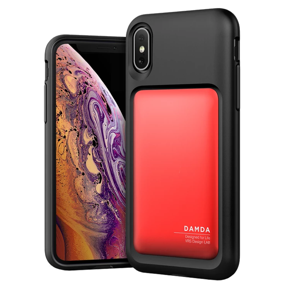 Чехол VRS Design Damda High Pro Shield для iPhone X/XS Deep Red 
