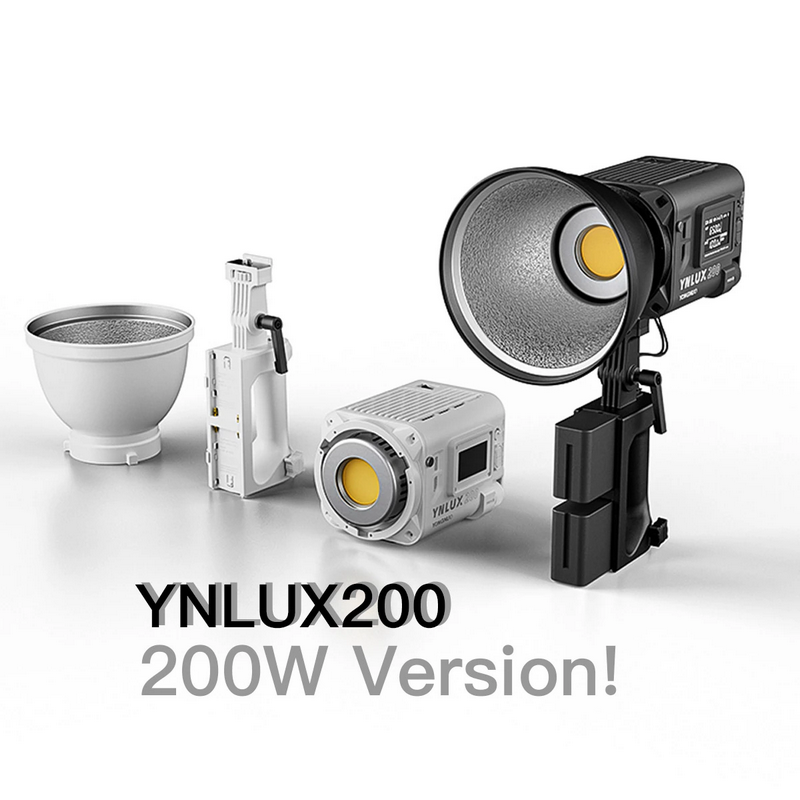 

Осветитель YongNuo YNLUX200-KIT 2700-6500K Серый YNLUX200-KIT 2700-6500K grey