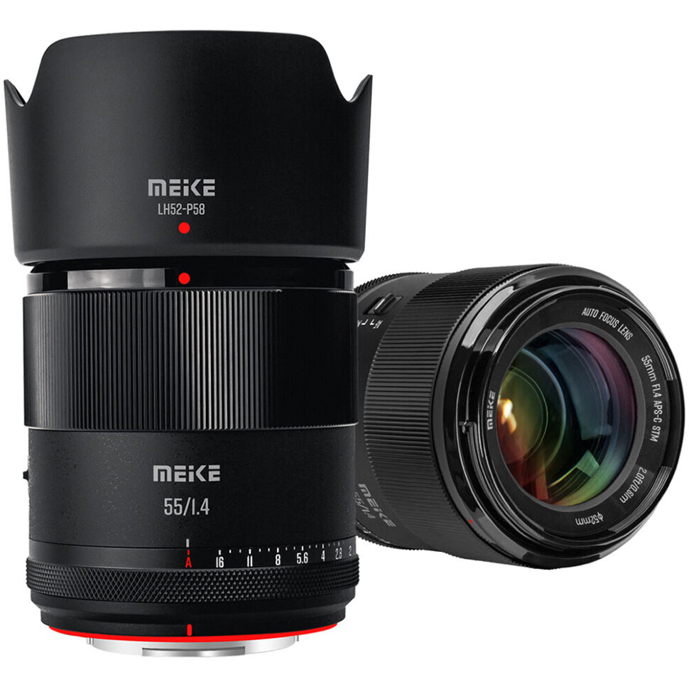 

Объектив Meike 55mm F1.4 APS-C STM X-mount MK-5514CFSTM-X