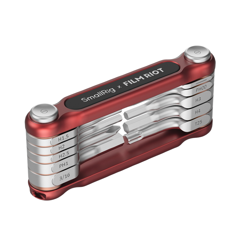 Мультитул SmallRig FILM RIOT 10-in-1 Folding Wrench Set Красный 