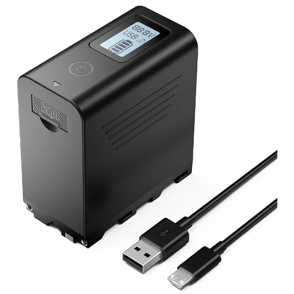 Аккумулятор Powerextra NP-F980L 74.37 Втч 