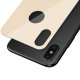Стекло на крышку Baseus 0.3mm Full-glass Back Tempered Glass Film для iPhone Xs Золото - Изображение 86257